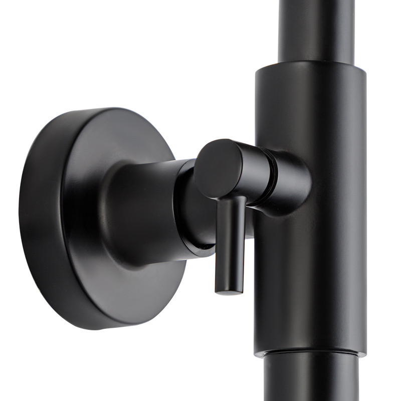 Душова колона із змішувачем Haiba Alex 003-J Чорна (HB3940) Київ - фото 6