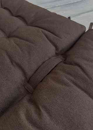 Подушка для стільців (50x120х8 см) подвійна Decorator Мальмо колір коричневий 84-128 Київ