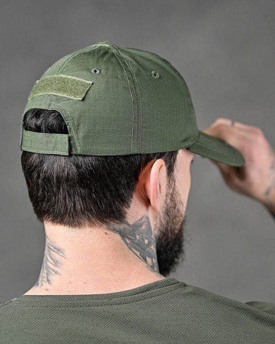 Тактична бейсболка hooray олива Одеса - фото 3