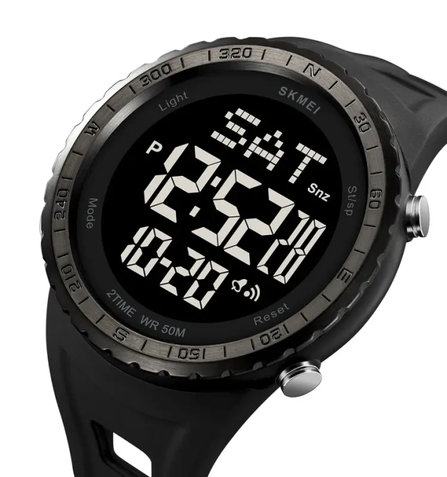 Годинник чоловічий наручний спортивний Skmei 2192 (Чорний з чорним) Вінниця - фото 3
