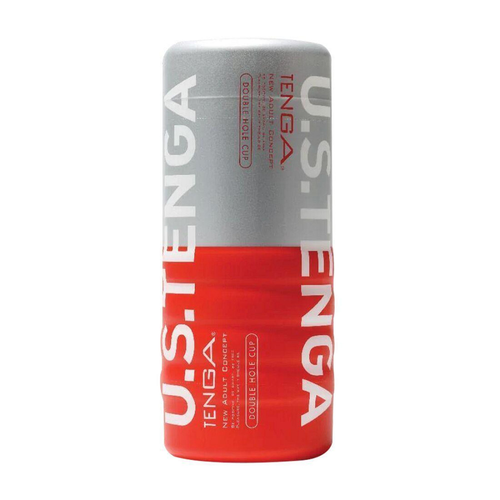 Мастурбатор Tenga US Double Hole Cup (двухсторонний большой) с двумя независимыми каналами Sex Aura Киев - изображение 1