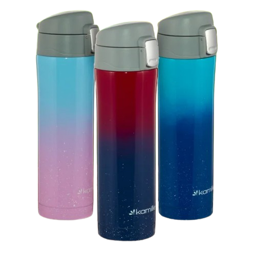 Термос 450мл нержавіюча сталь (мікс) KAMILLE 2095 Житомир - фото 1