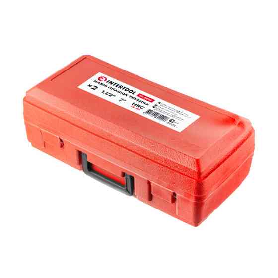 Набір плашок трубних 2шт для нарізки різьблення INTERTOOL SD-8002 Київ