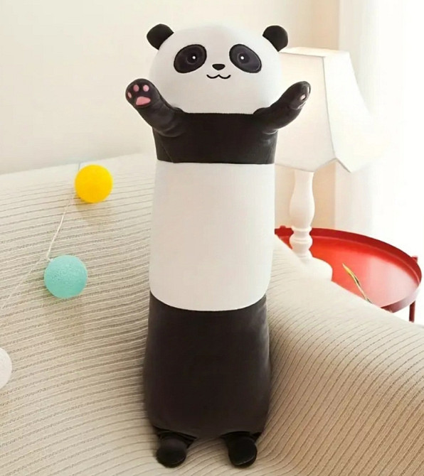 М'яка іграшка подушка обіймашка Панда 45 см Київ - фото 2