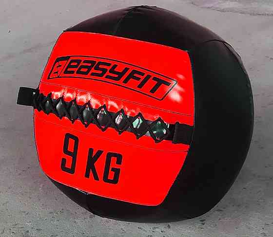 Медичний м'яч EasyFit Wall Ball (медбол, волболл) 9 кг Коломия