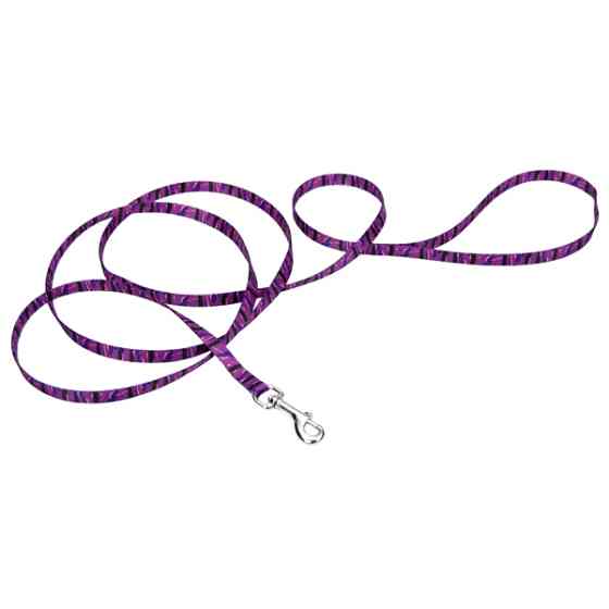 Нашийник "Dog Extreme" з нейлону регульований (ширина 10мм, довжина 20-30см) блакитний Київ