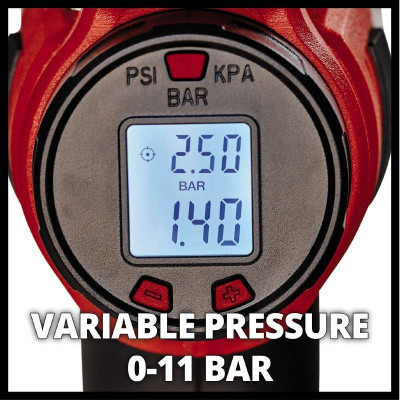 Автомобильный компрессор Einhell CE-CC 18 Li - Solo, 18В, PXC (без АКБ и ЗУ) (2071010) Винница - изображение 9