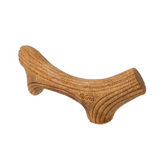Игрушка для собак Рог жевательный GiGwi Wooden Antler, дерево, полимер, S Киев