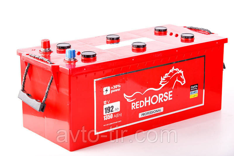 Аккумулятор автомобильный 192AH (1350A) RED HORSE Луцк - изображение 1