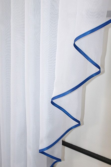 Кухонний комплект VR-Textil № 00к білий з блакитним 150х180 см (59-894) Київ - фото 5