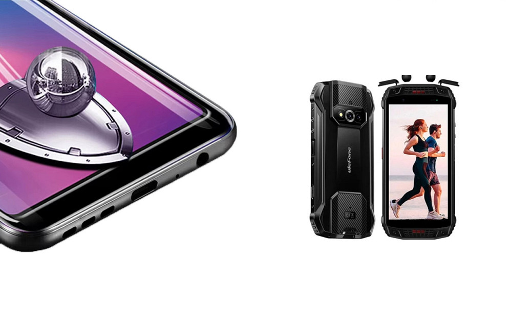 Защитное стекло DefenzoGlass для Ulefone Armor 15 – двойная прочность Киев - изображение 1