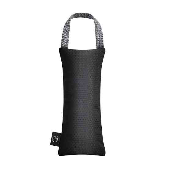 Іграшка для собак WAUDOG Fun з пищалкою, малюнок "Смайли на рожевому", M, Ш 9 см, Д 21 см Коломыя