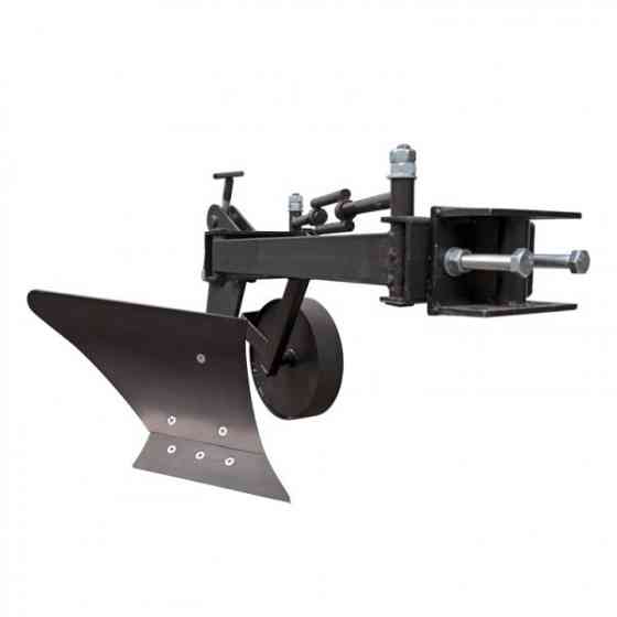 Плуг для мотоблока Zirka-61 (опорне колесо, довга рама) (захват 20 см) (ПЛ8) Харьков