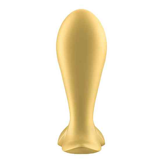 Анальна смарт-пробка з вібрацією Satisfyer Intensity Plug Gold Sex Aura Київ