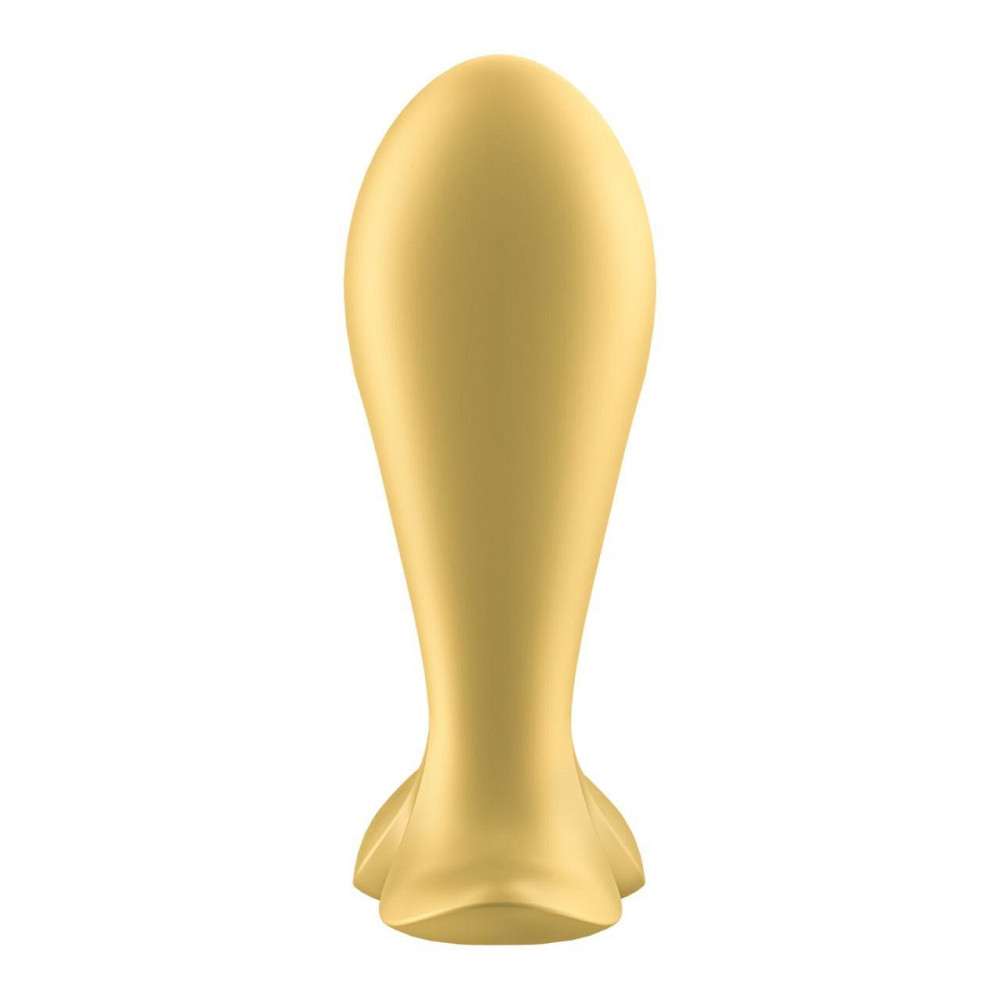 Анальна смарт-пробка з вібрацією Satisfyer Intensity Plug Gold Sex Aura Київ - фото 3