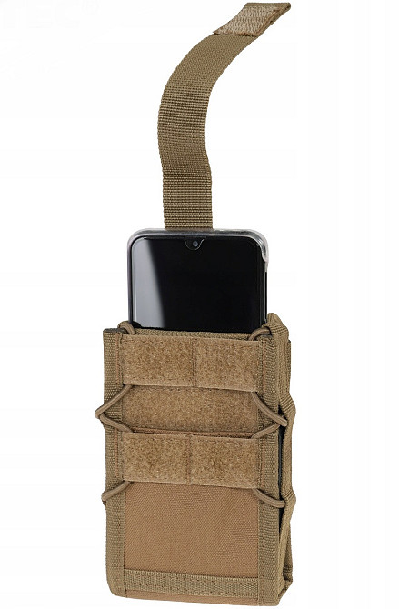 Тактичний Підсумок для смартфона та документів із системою Molle та ременем Mil-Tec від Sturm (13492019) Coyote Нововолинськ - фото 8