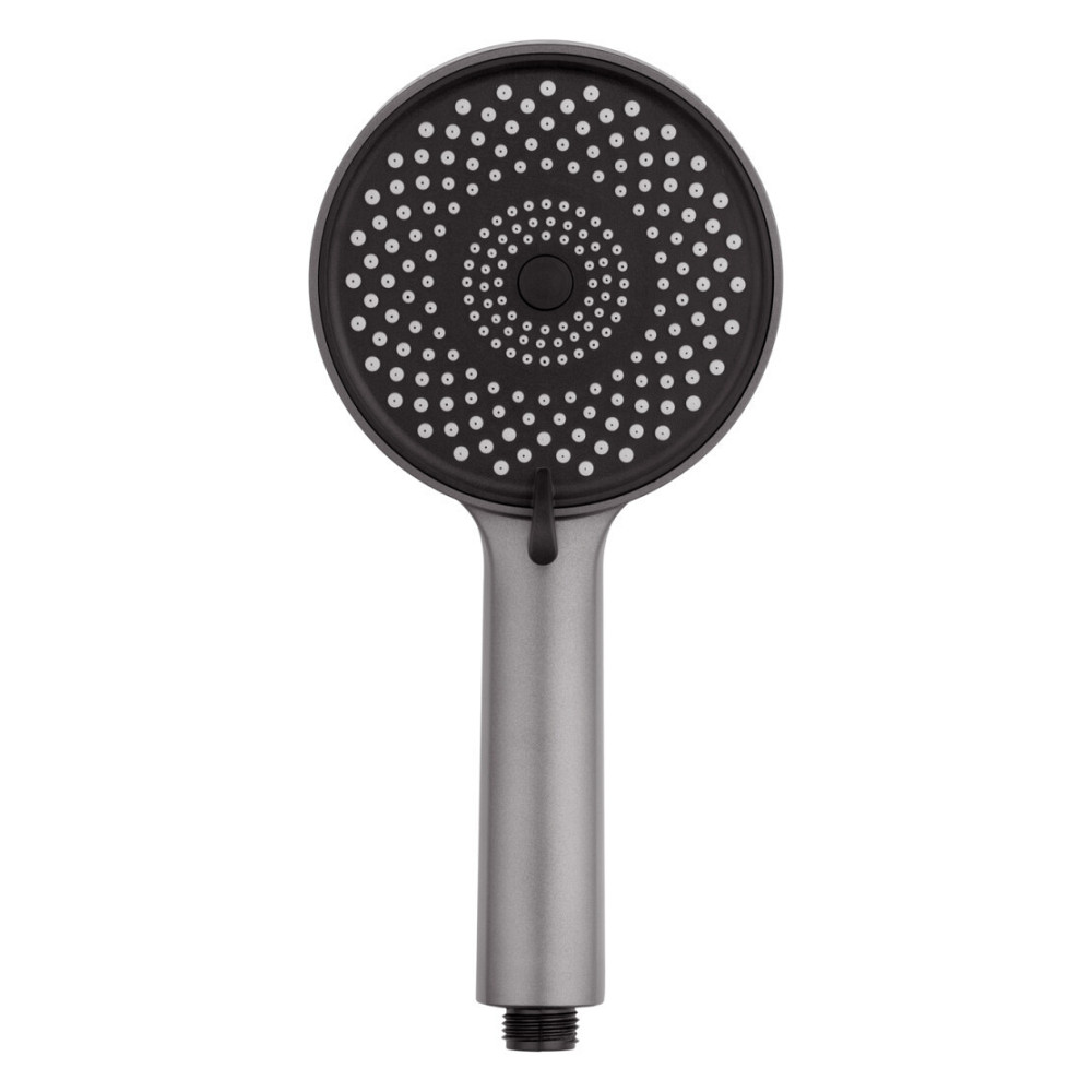 Душевая система настенного монтажа Agua Elposo — INOX064AM с изливом, графит Киев - изображение 6