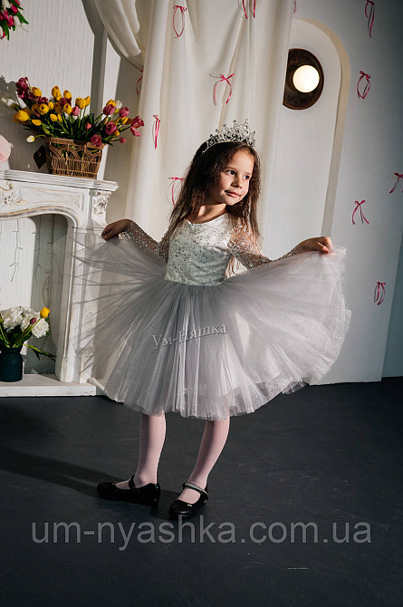 Платье Звездочки серебристое Костюм Звездочки Кривой Рог - изображение 2