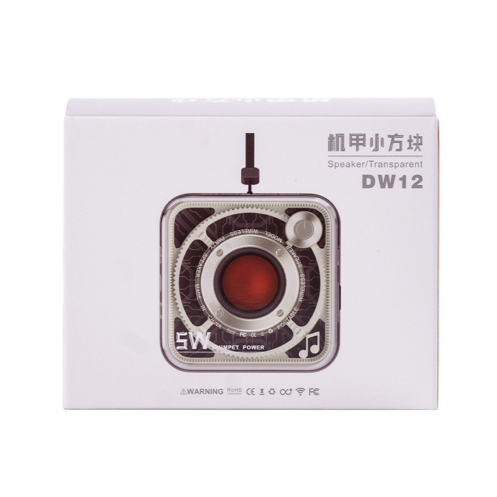 Портативная мини-колонка 5 Вт Розовый DW12P Киев - изображение 2