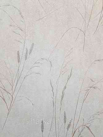 Шпалери метрові вінілові на флізеліні Sintra Vila прованс польові квіти рослини світло-бежеві 533208 Київ