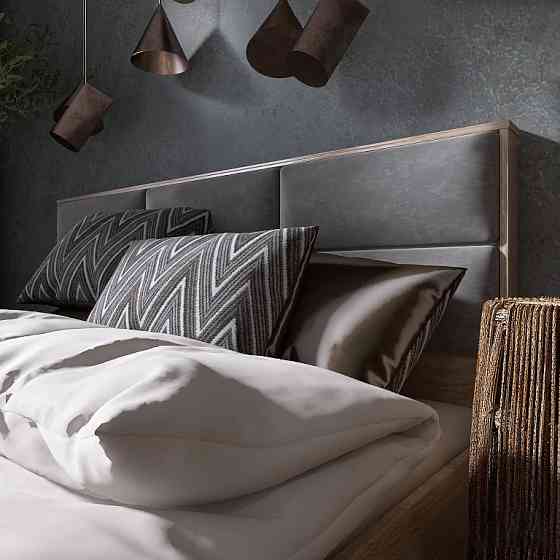 Кровать двуспальная Эверест КЛ-1600 Лайт (подъемный механизм) 160х200 см Дуб сонома (DTM-4661) Львов