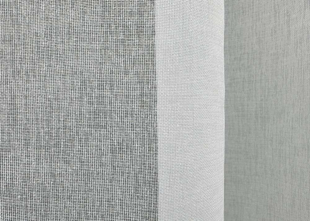 Тюль VR-Textil 1276т Мікро-льон однотонний Білий 250х250 см (43-146) Київ - фото 6