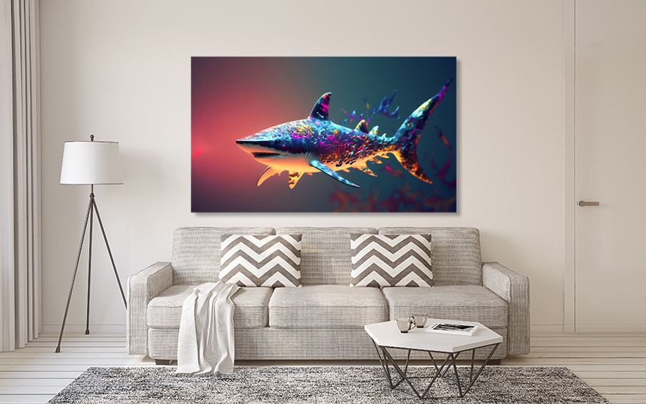 Картина холст в гостиную / спальню  Арт-Акула      MLP_57 90х180см Киев - изображение 2