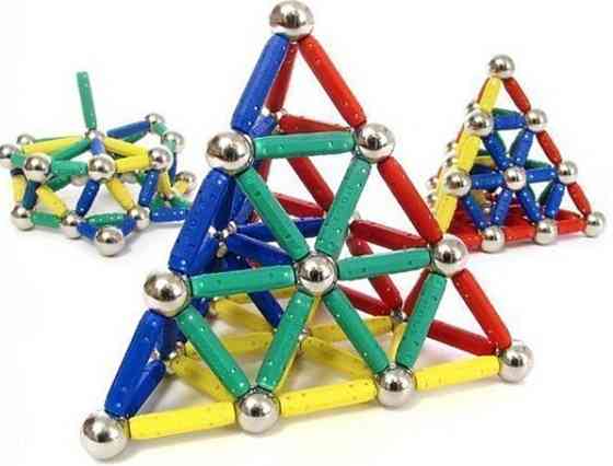 Конструктор магнітний 188 деталей магнетик magnetic кращий, ніж неокуб.!! Київ