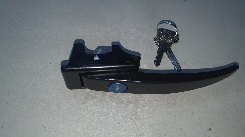 Ручка двери наружная (черная) УАЗ-452 в сборе. 452-6105150. Харьков - изображение 1