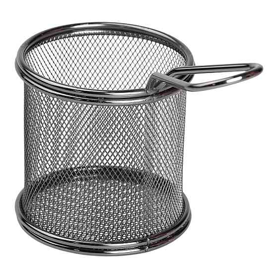 Кошик для картоплі фрі та снеків 9 см, чорний Київ