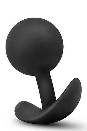 Анальный плаг Blush с внутренним шариком Adventures Platinum Silicone Vibra Sex Aura Киев