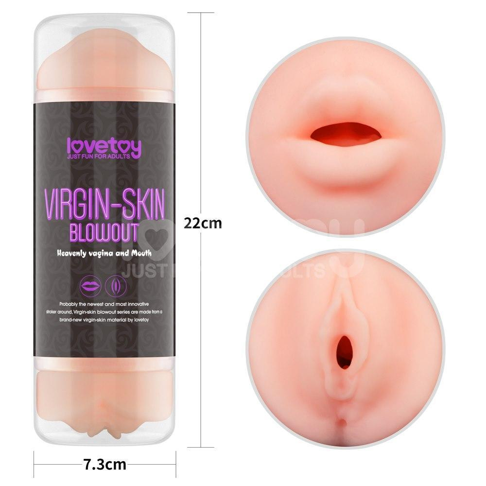 Мастурбатор двойной SKIN BLOWOUT DOUBLE SIDE STROKER Sex Aura Киев - изображение 10