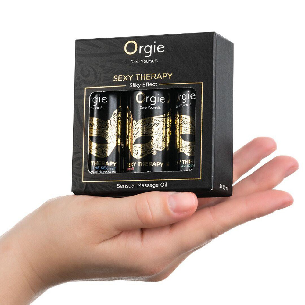 Набір масажних олій Orgie – Sexy Therapy Mini Size Collection (3х30 мл) Sex Aura Київ - фото 2