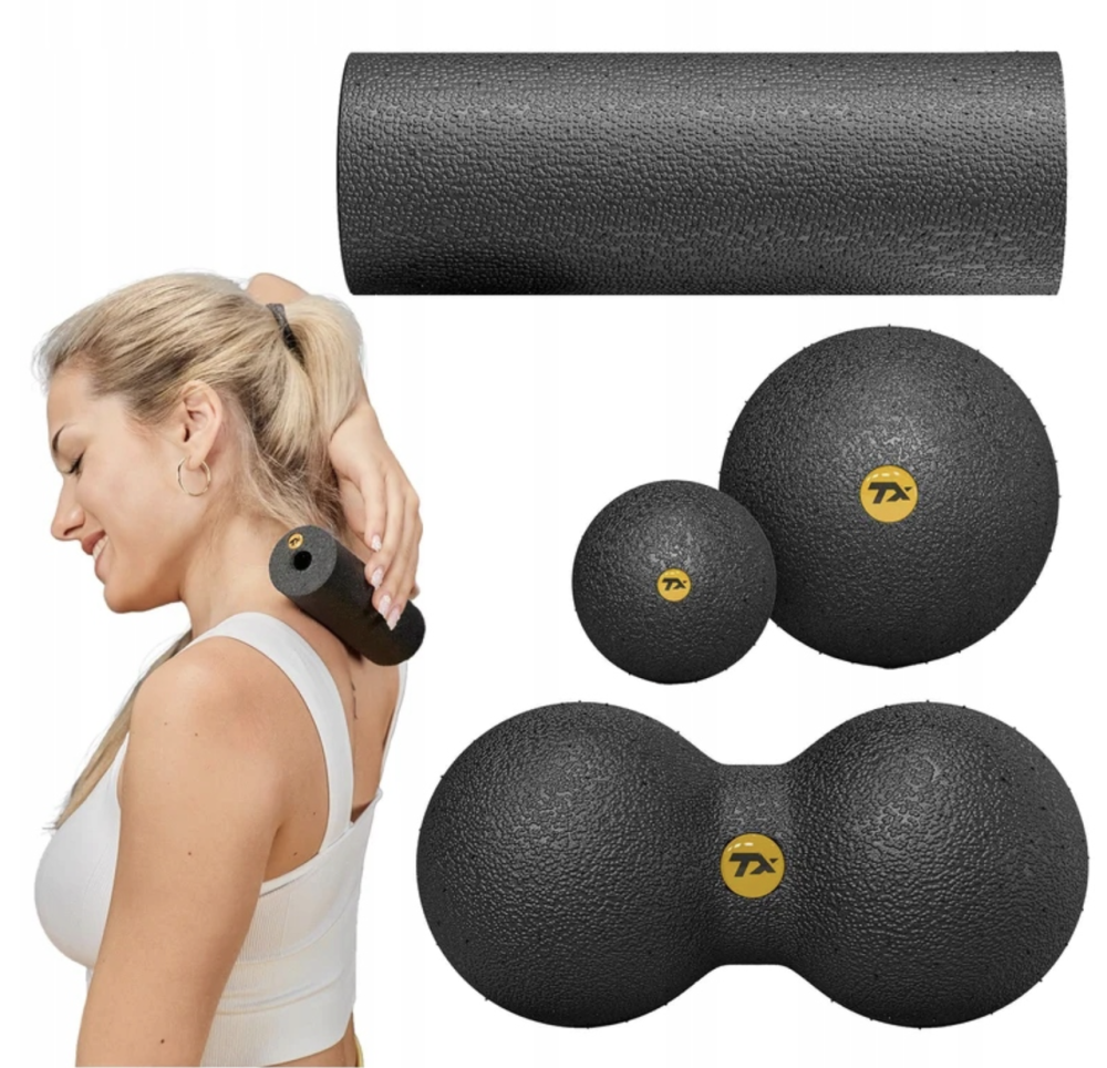 Набір масажерів Trex Sport TX-025EPS 4в1 для йоги та фітнесу чорний Киев - изображение 2