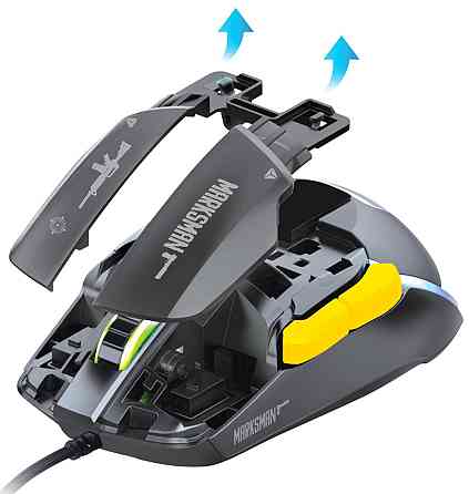 Мышь компьютерная Yenkee YMS 3600BK MARKSMAN Gaming Mouse (7090580) Киев