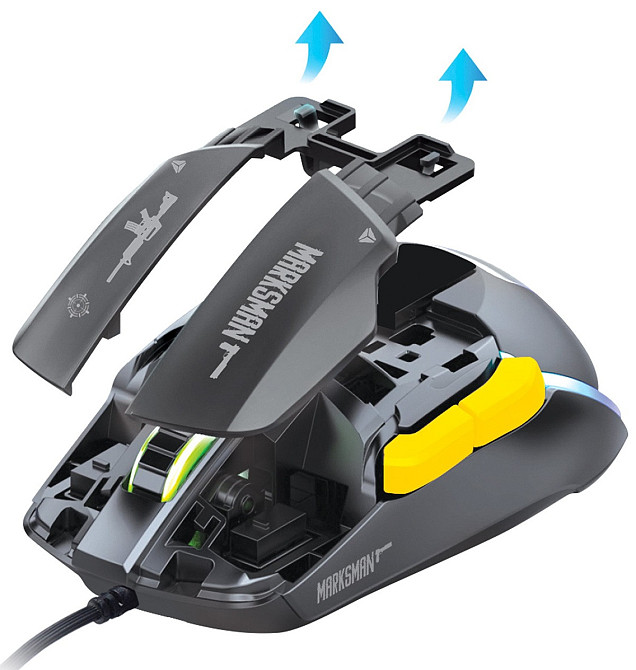 Мышь компьютерная Yenkee YMS 3600BK MARKSMAN Gaming Mouse (7090580) Киев - изображение 6