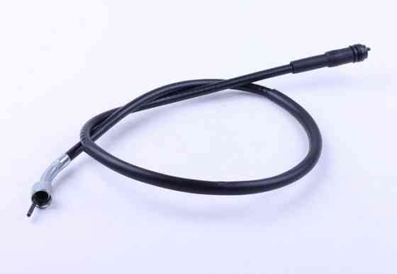 Трос спидометра L-840 мм (верх квадрат - внутрен.резьба, низ квадрат - под болт) скутер Ямаха Мукачево