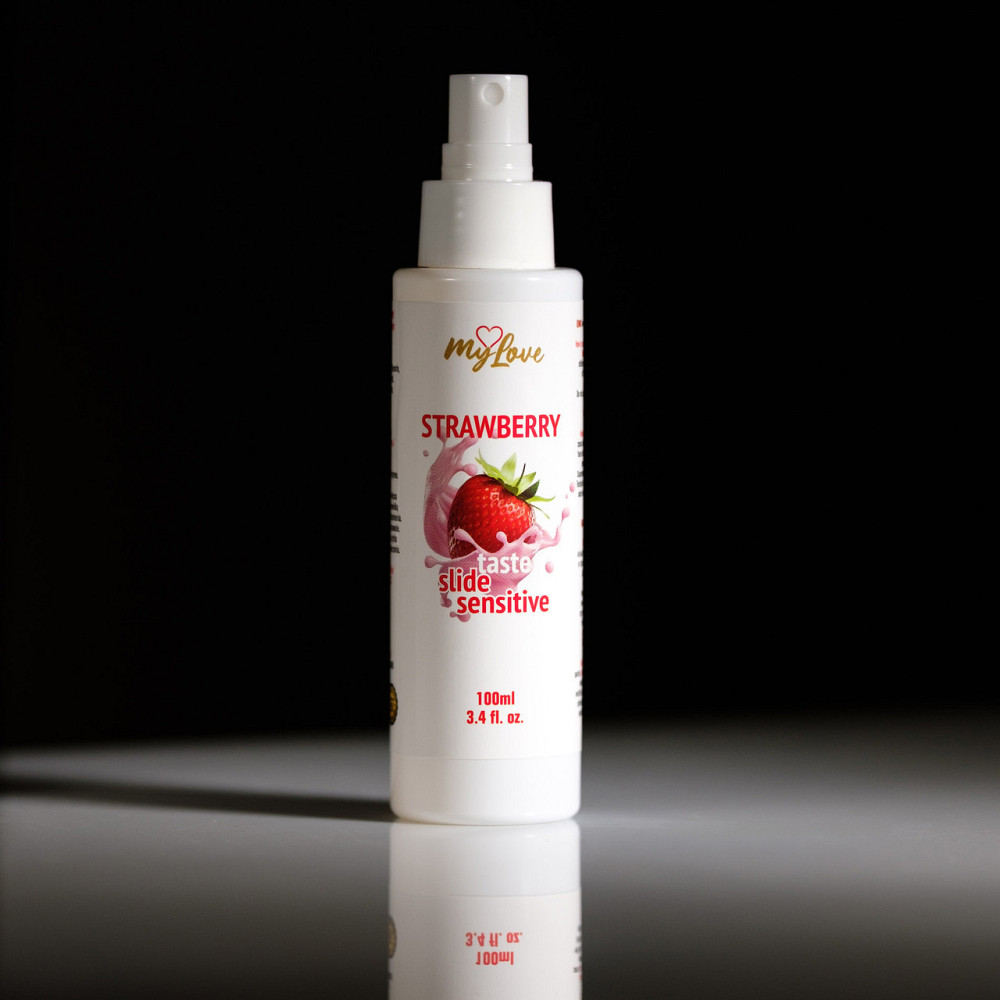 Интимный гель-лубрикант - MyLove Taste Slide Sensitive Strawberry, 100 мл Sex Aura Киев - изображение 3