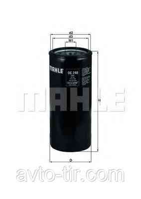 Фильтр масляный Scania 4  OC246 1117285 1347726 478736 562810 Луцк