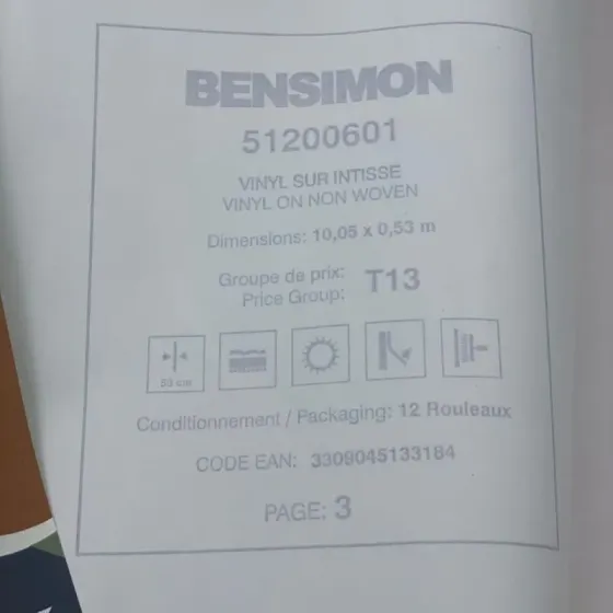 Шпалери Lutece Bensimon 51200601 Київ