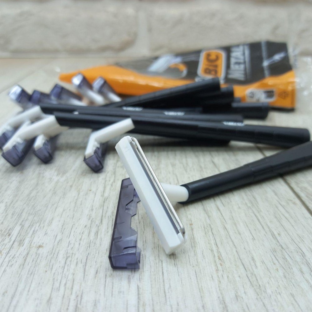 Чоловіча бритва BIC (БІК) Metal  (10штук) Харків - фото 2