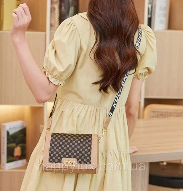 Супер модна та стильна жіноча сумка через плече з екошкіри. Львов - изображение 1