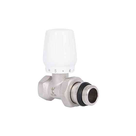 Кран радіаторний Thermo Alliance Base 1/2" ВН з антипротіканням прямий SD226W15 Київ