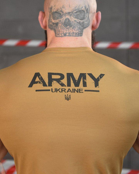 Тактична футболка потовідвідна SABUR армія кайот ВТ6573 Одеса - фото 4