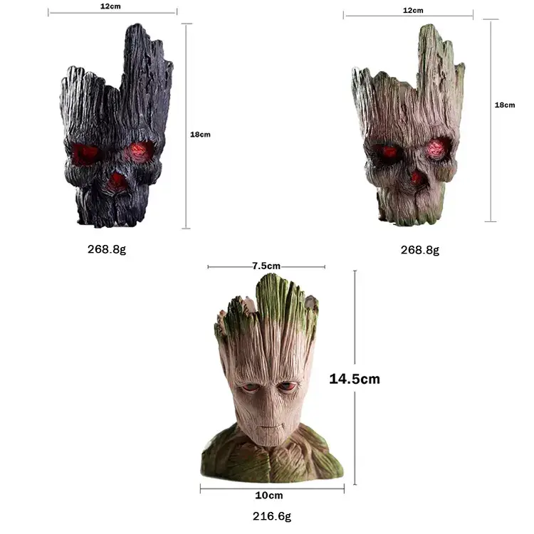 Набор горшочков для цветов или канцелярии Грут Groot G10 + G11 + G5 Киев - изображение 9