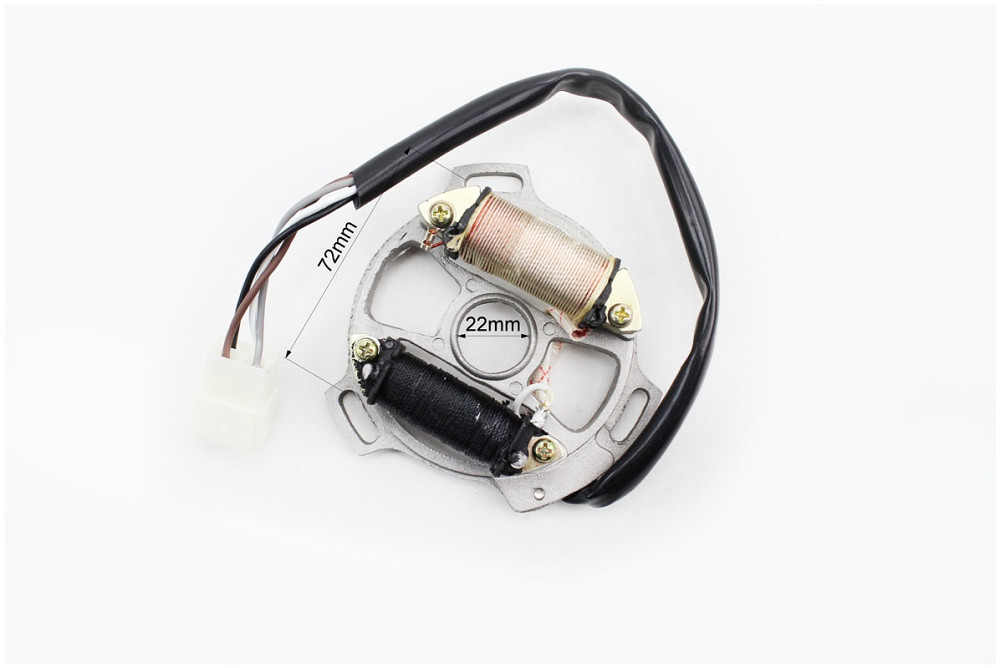 Статор магнето (генератора) (2 котушки роз'єм "тато 4") Киев - изображение 3