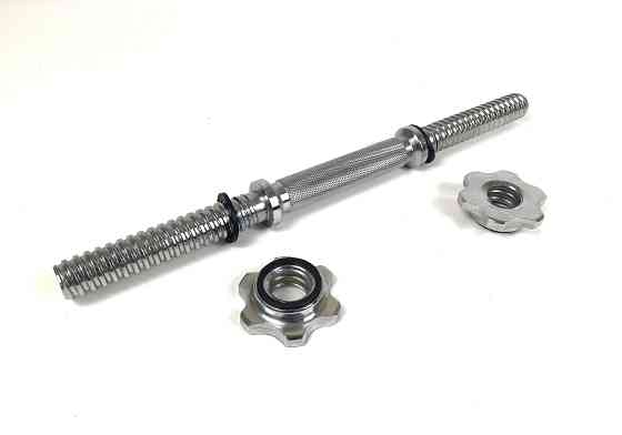 Гантельний гриф EasyFit 40 см Ø 25 мм хромований Коломия