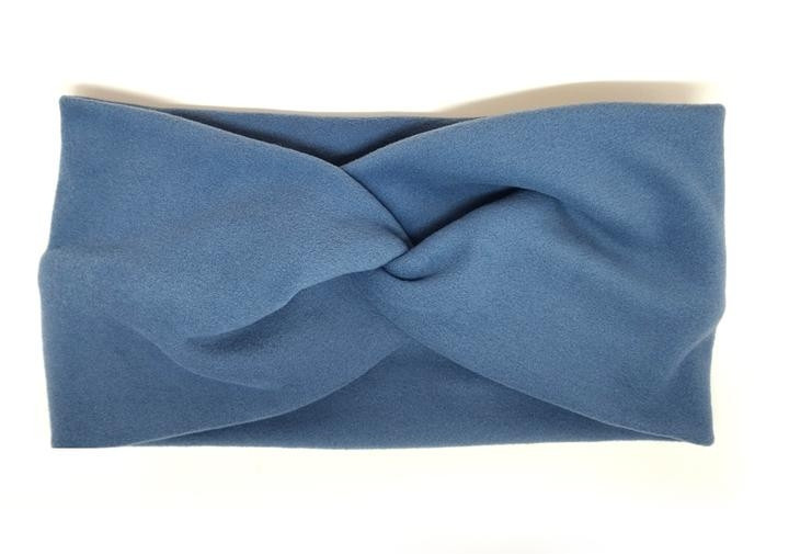 Повязка осенняя женская синяя Киев - изображение 1