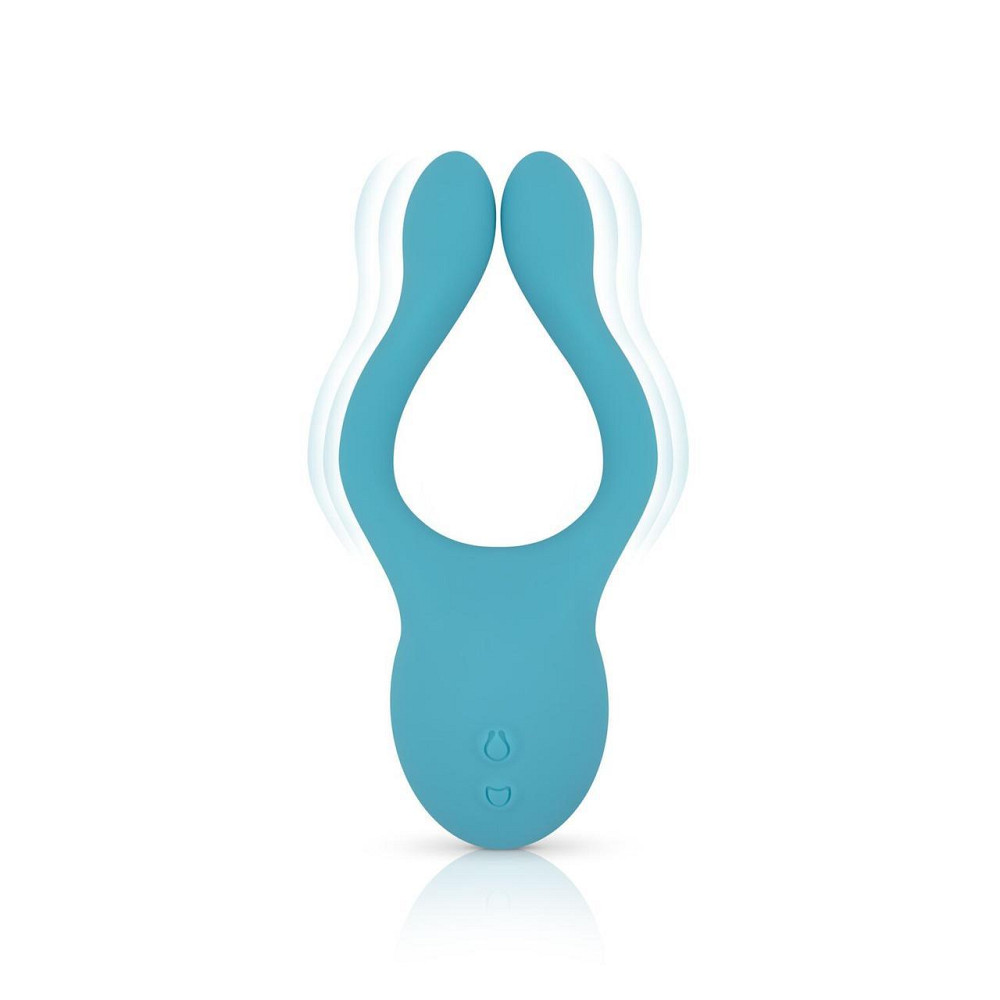 Універсальний вібратор для пар Cala Azul – Dani Couples Toy, 10 режимів Sex Aura Київ - фото 2
