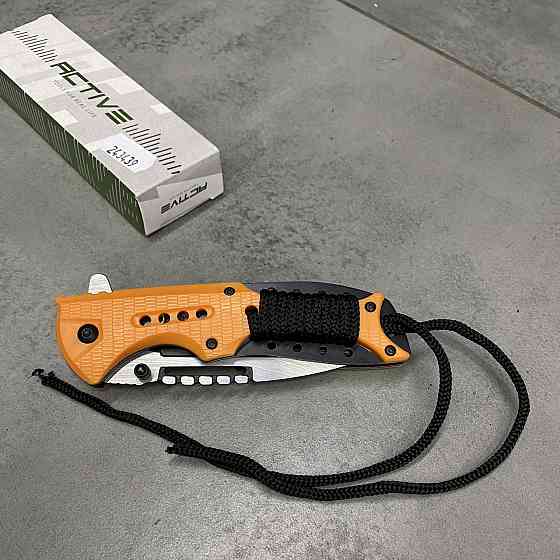 Ніж Active Roper Orange, нержавіюча сталь, складаний ніж для військових* Solmir Київ